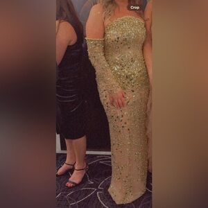 Hand made dress by Walone.